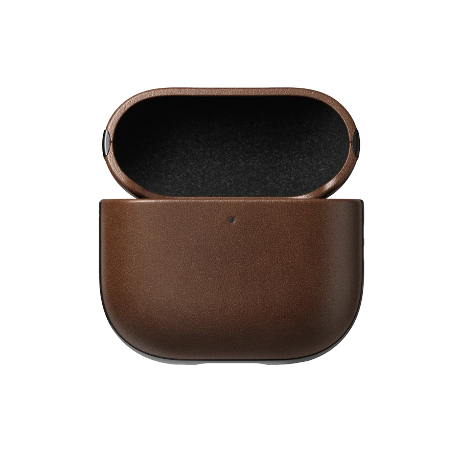 Чехол Nomad Modern Leather Case for Airpods 4th Gen - Brown (NM014599858)