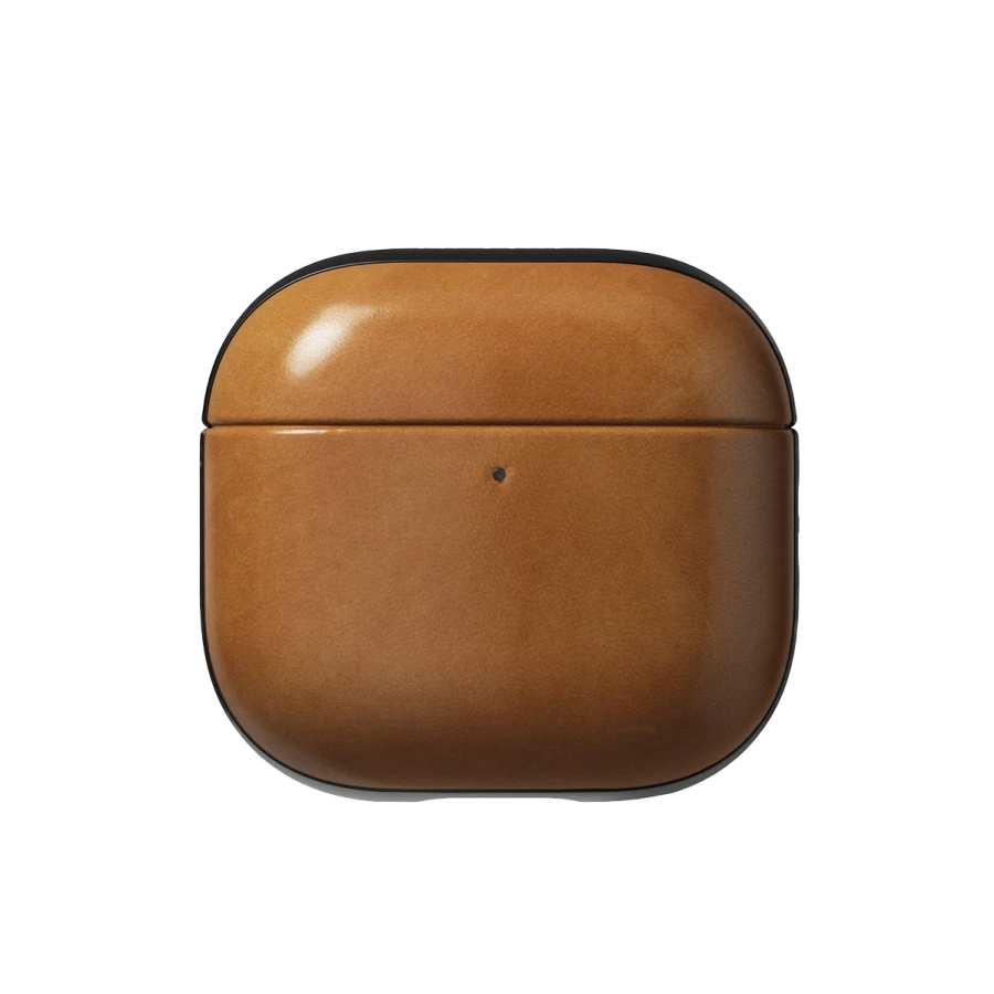 Чехол Nomad Modern Leather Case for Airpods 4th Gen - English Tan (NM014575858)