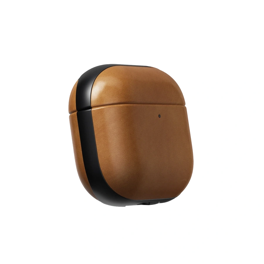 Чехол Nomad Modern Leather Case for Airpods 4th Gen - English Tan (NM014575858)