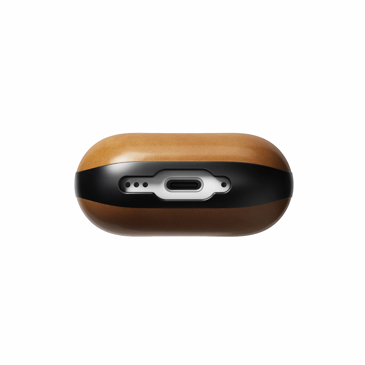 Чехол Nomad Modern Leather Case for Airpods 4th Gen - English Tan (NM014575858)