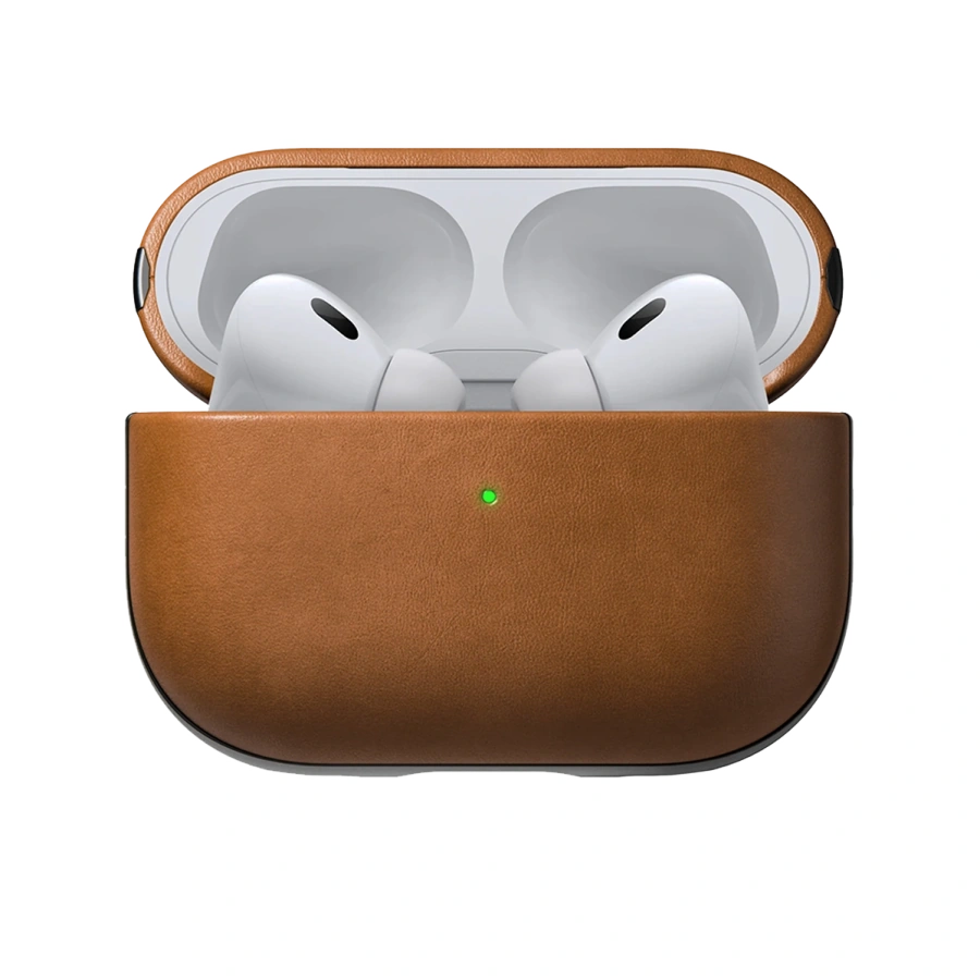 Чехол Nomad Modern Leather Case for Airpods Pro 2nd Gen - English Tan (NM01999485)