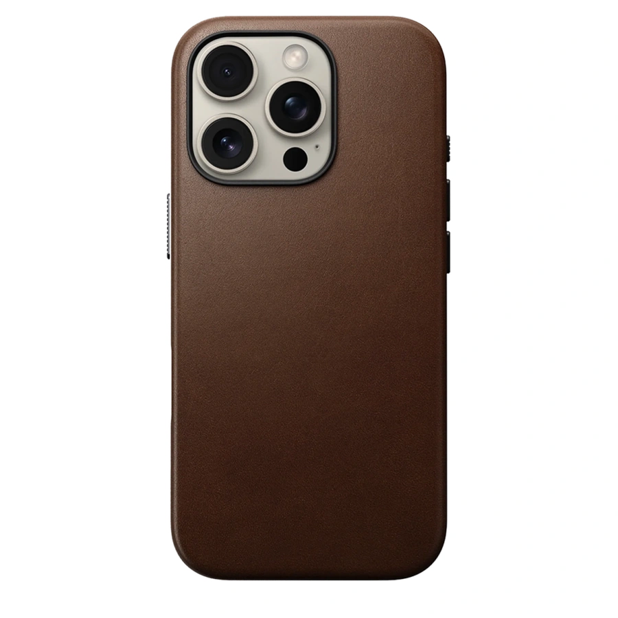 Чохол Nomad Traditional Leather Case for iPhone 16 Pro - Brown (NM01392385)
