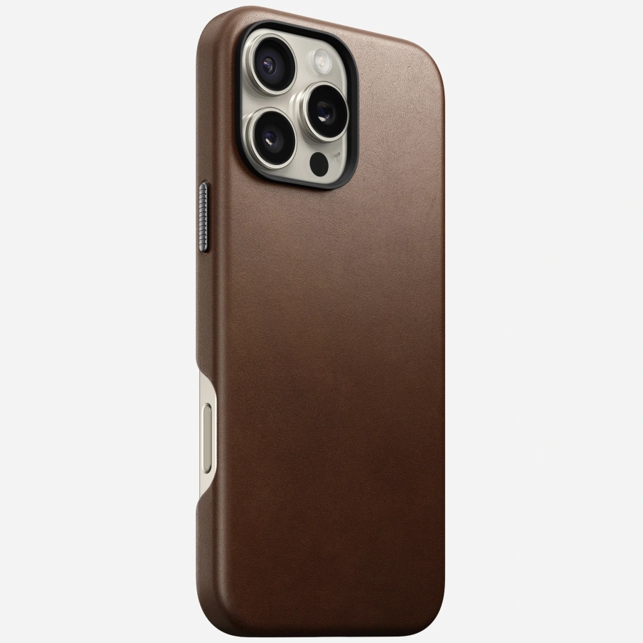 Чохол Nomad Traditional Leather Case for iPhone 16 Pro Max - Brown (NM01389385)
