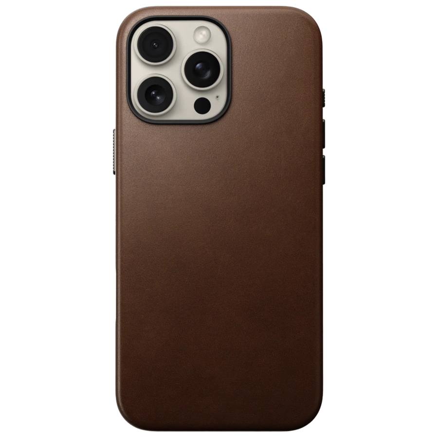 Чохол Nomad Traditional Leather Case for iPhone 16 Pro Max - Brown (NM01389385)