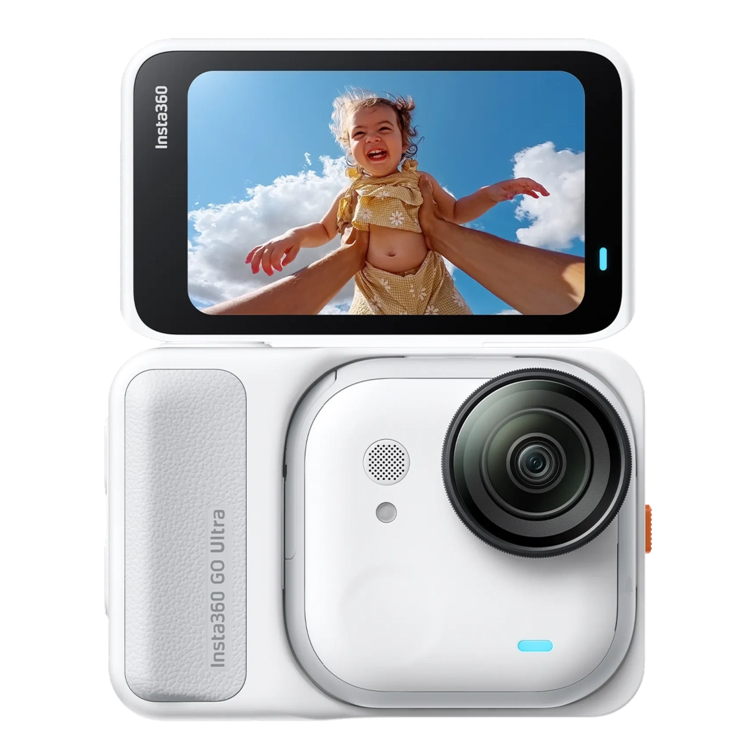 Экшн-камера Insta360 GO Ultra [Standard Bundle] - Arctic White (CINSABEA_GOULTRA01)
