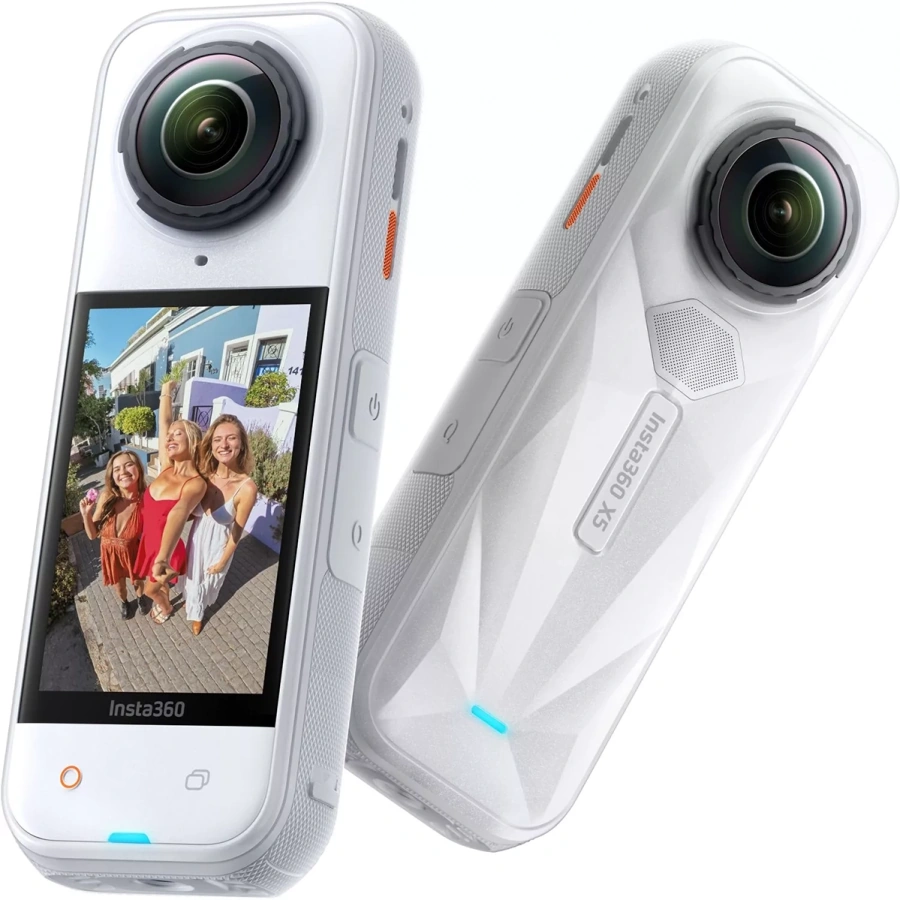 Екшн-камера Insta360 X5 Standard Bundle - Satin White Limited Edition (CINSAAHA_X532)