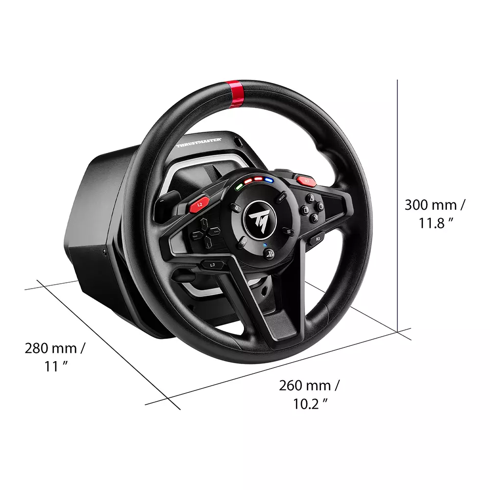 Ігровий комплект Thrustmaster T128 - кермо та педалі для PS4/PS5/PC (4160781)
