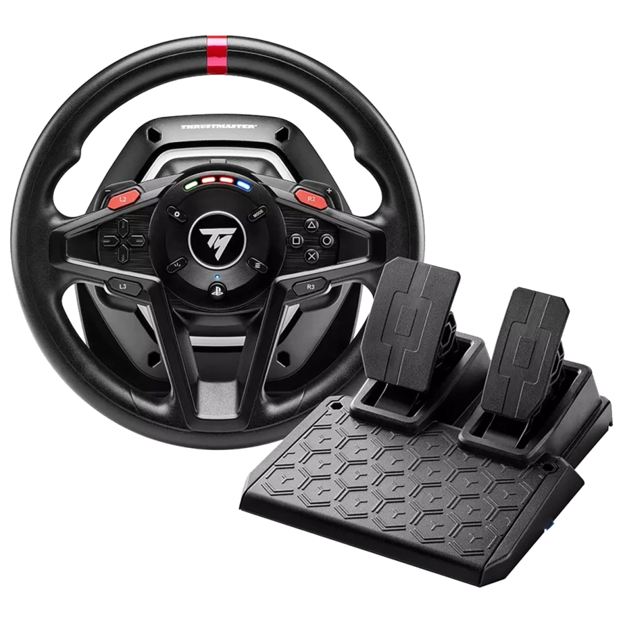 Ігровий комплект Thrustmaster T128 - кермо та педалі для PS4/PS5/PC (4160781)