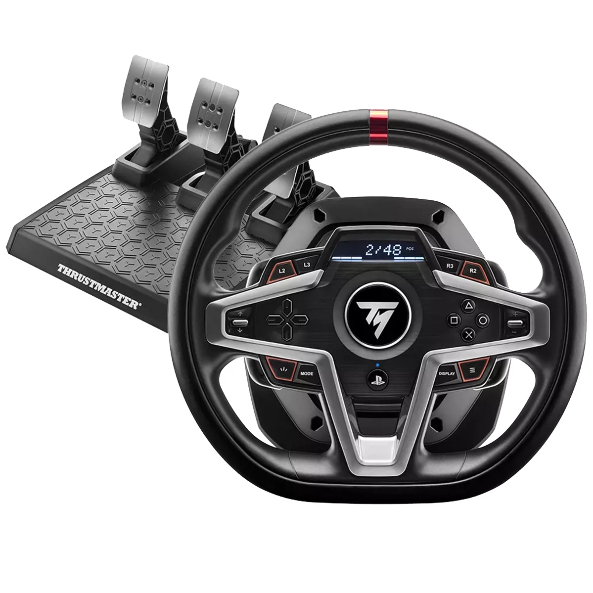 Ігровий комплект Thrustmaster T248 - кермо та педалі для PS5/PS4/PC (4160783)