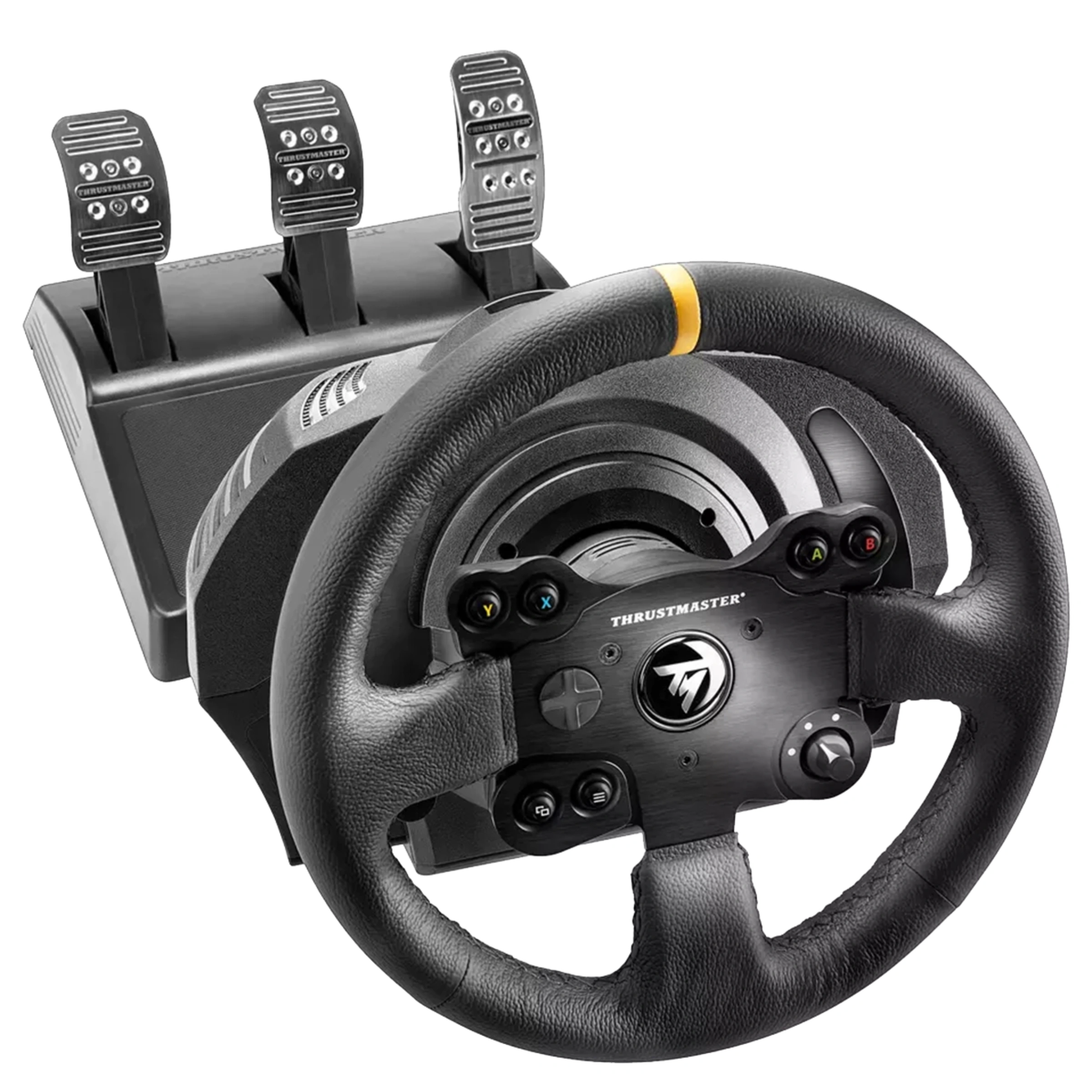 Игровой комплект Thrustmaster TX RW Leather Edition - руль и педали для Xbox One/PC (4460133)