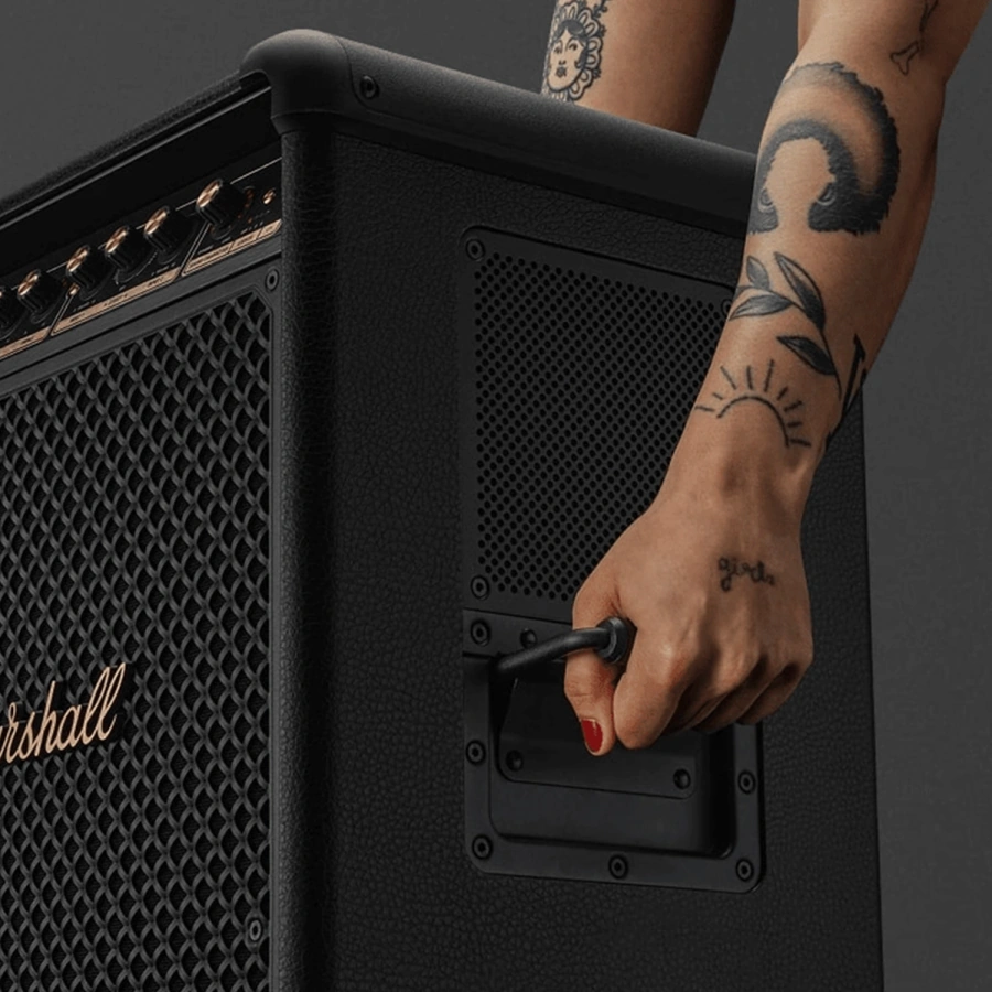 Колонка Marshall Bromley 750 Party Speaker - Black And Brass (1008040)