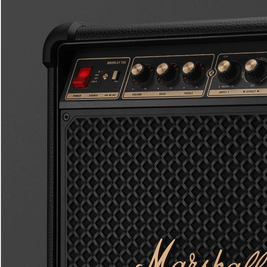 Колонка Marshall Bromley 750 Party Speaker - Black And Brass (1008040)