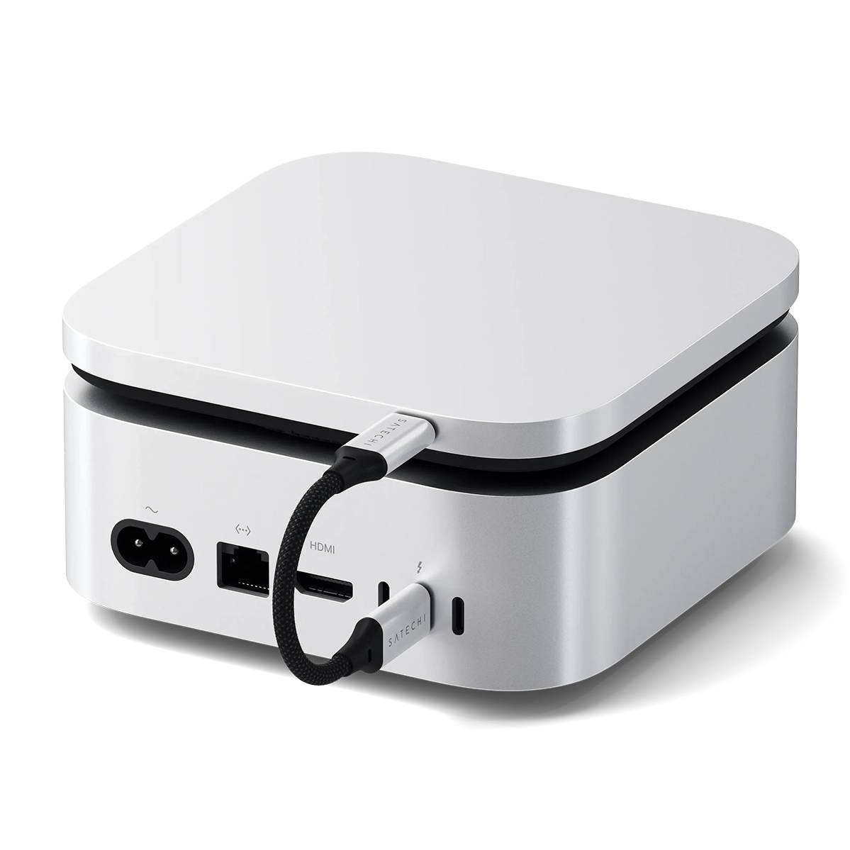 Корпус для SSD Satechi USB4 Slim NVMe SSD Enclosure Silver (ST-EU4SNSS)