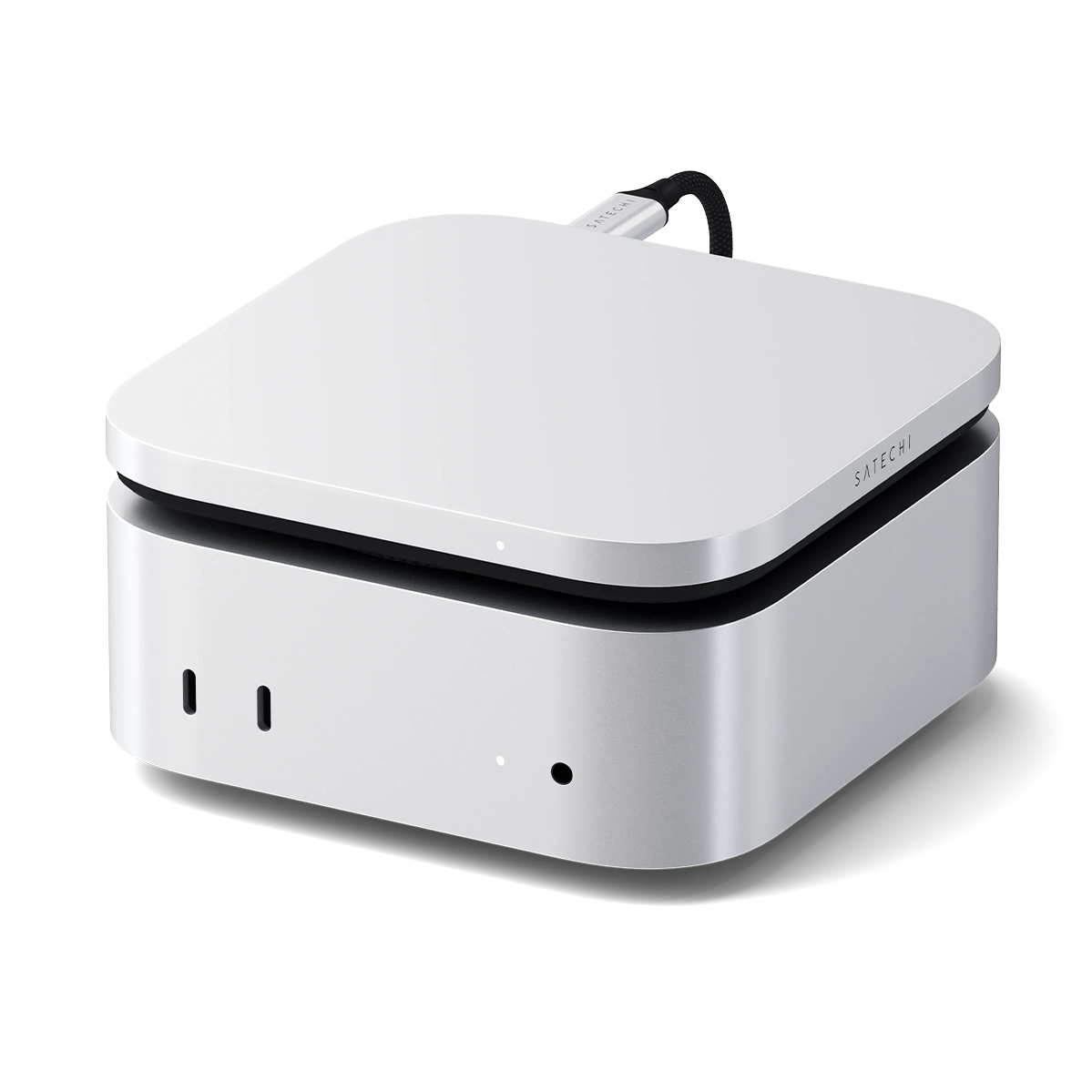 Корпус для SSD Satechi USB4 Slim NVMe SSD Enclosure Silver (ST-EU4SNSS)