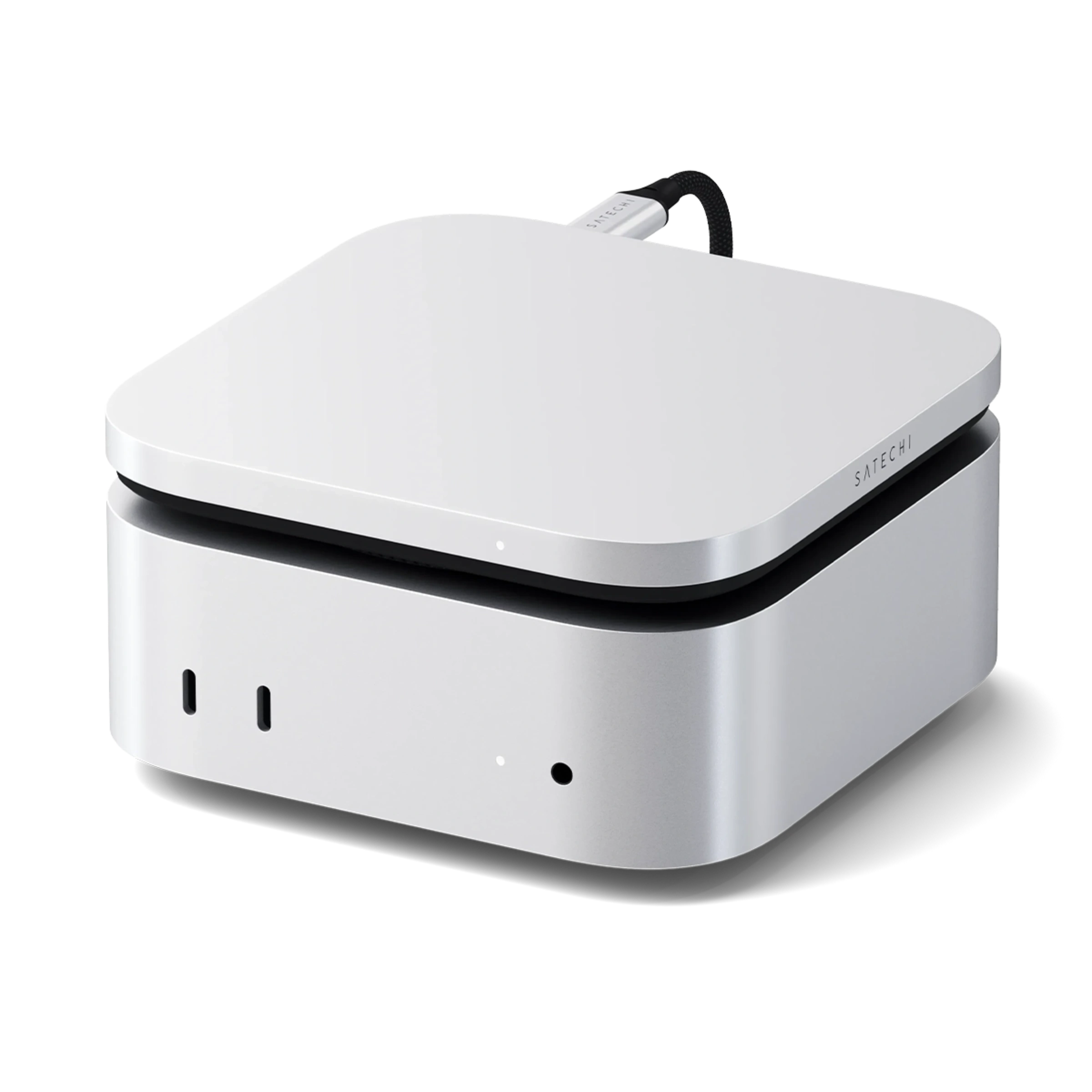 Корпус для SSD Satechi USB4 Slim NVMe SSD Enclosure Silver (ST-EU4SNSS)