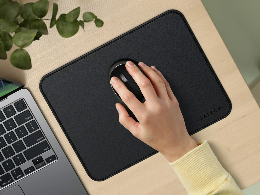 Килимок для миші Satechi Vegan Leather Premium Mouse Pad - Black (ST-LMPK)