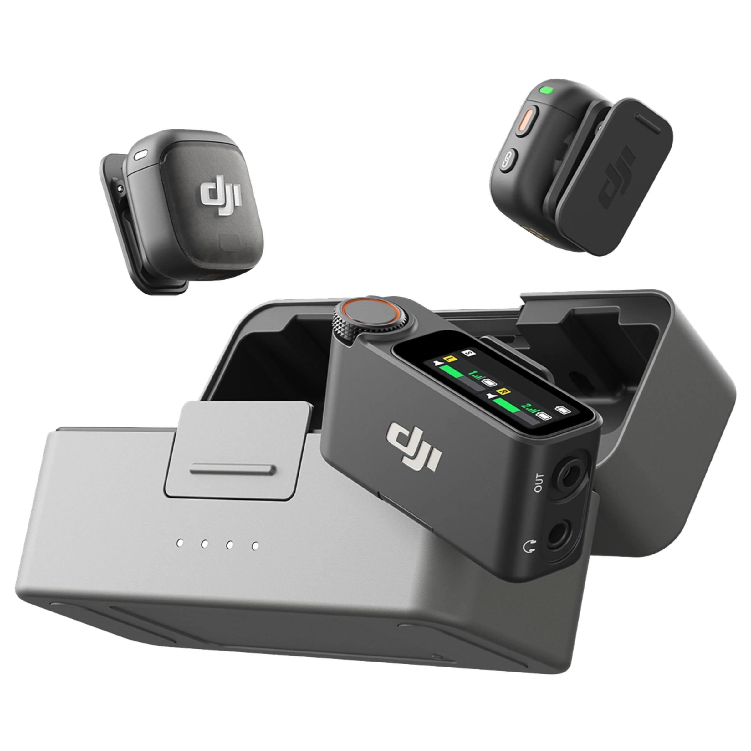 Мікрофонна радіосистема DJI Mic 3 [2 TX + 1 RX + Charging Case] (CP.RN.00000480.01)
