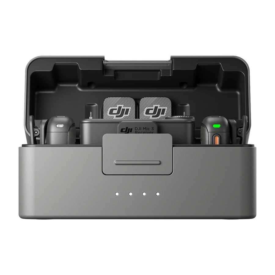 Мікрофонна радіосистема DJI Mic 3 [2 TX + 1 RX + Charging Case] (CP.RN.00000480.01)
