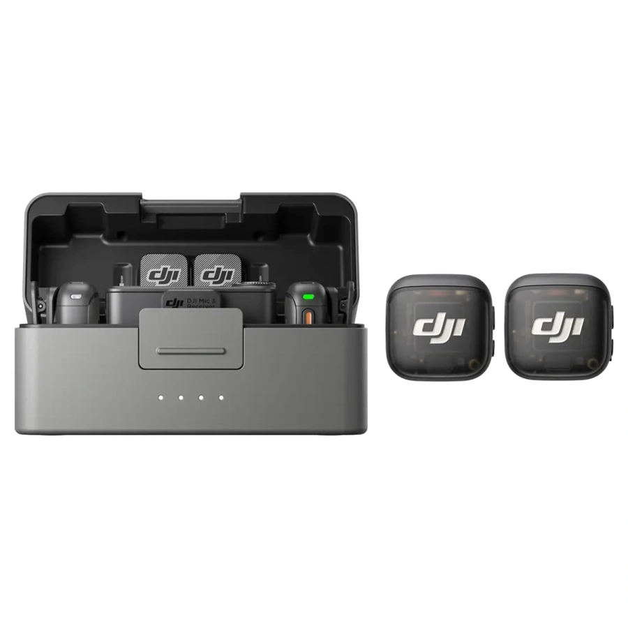 Мікрофонна радіосистема DJI Mic 3 [4 TX + 1 RX + Charging Case]