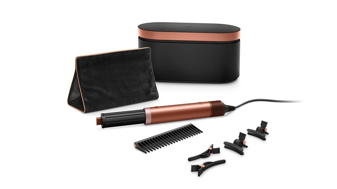 Мультистайлер-фен Dyson Airwrap Co-anda2x Multi-styler & Dryer Straight+Wavy - Amber/Silk (143034-01) EU