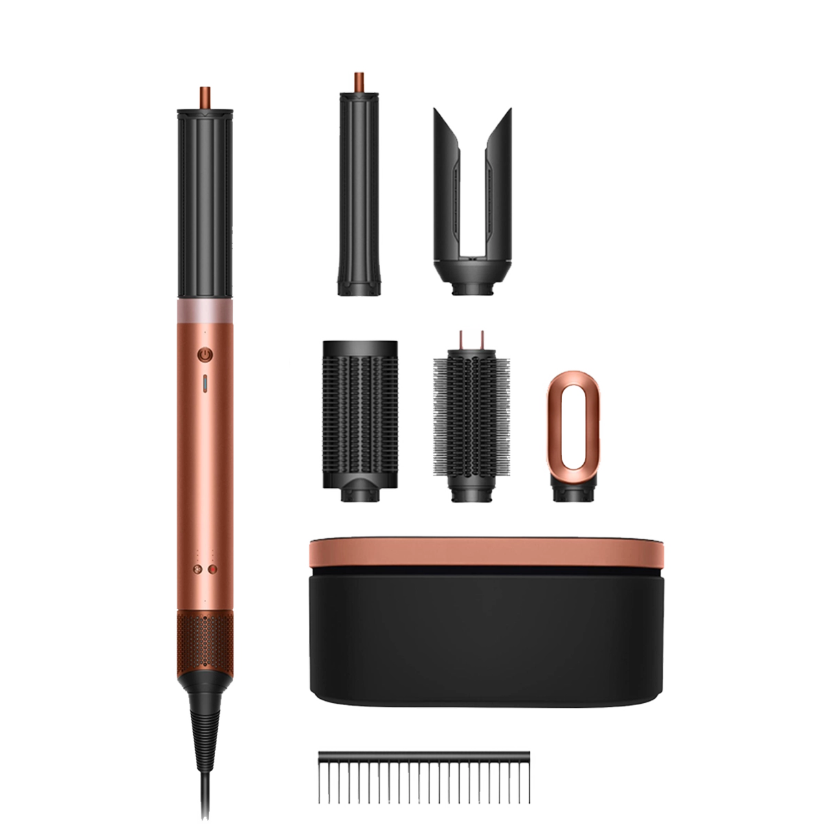 Мультистайлер-фен Dyson Airwrap Co-anda2x Multi-styler & Dryer Straight+Wavy - Amber/Silk (143034-01) EU