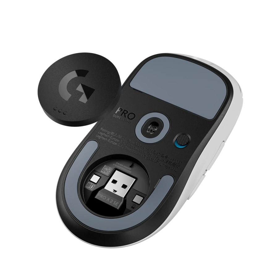 Мышь Logitech Pro X Superlight 2 SE LIGHTSPEED Wireless Gaming Mouse - White (910-007556)