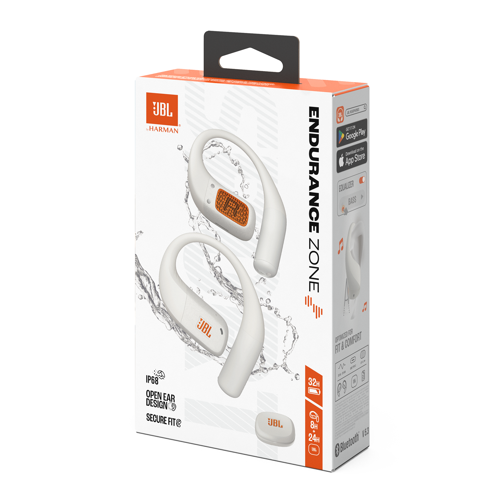 Навушники JBL Endurance Zone - White (JBLENDUZONEWHT)