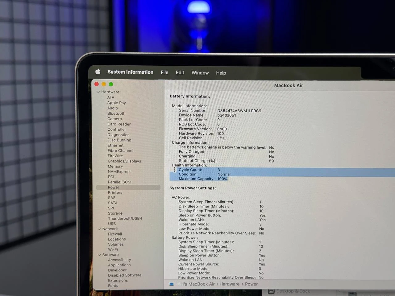 OPEN BOX MacBook Air 15" 2025 M4/10CPU/10GPU/16GB/512GB Starlight (MW1K3) Состояние: хорошее | Аккумулятор: 100% | Комплектация: полный | Гарантия: 3 мес.