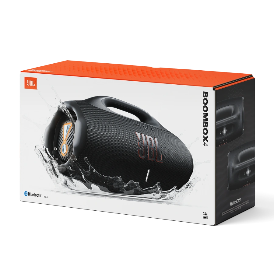 OPEN BOX Портативна колонка JBL BOOMBOX 4 - Black (JBLBOOMBOX4BLKEP)
