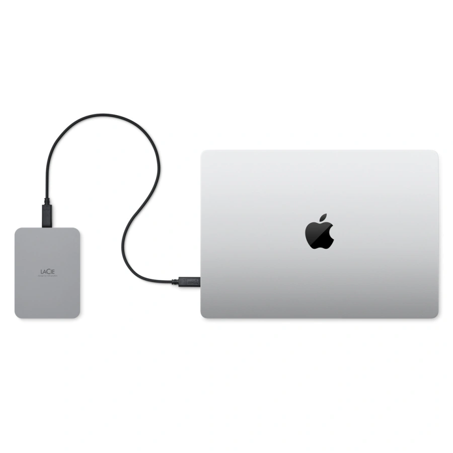 Портативный накопитель с паролем LaCie Mobile Drive Secure USB-C 5TB with Rescue (STLR5000400)