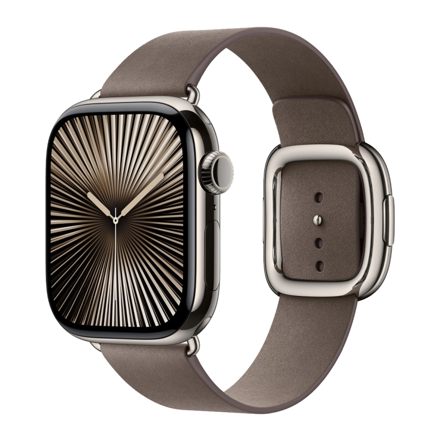 Ремінець Apple Modern Buckle Small для Apple Watch 38/40/41/42mm - Dark Taupe (MXW33)