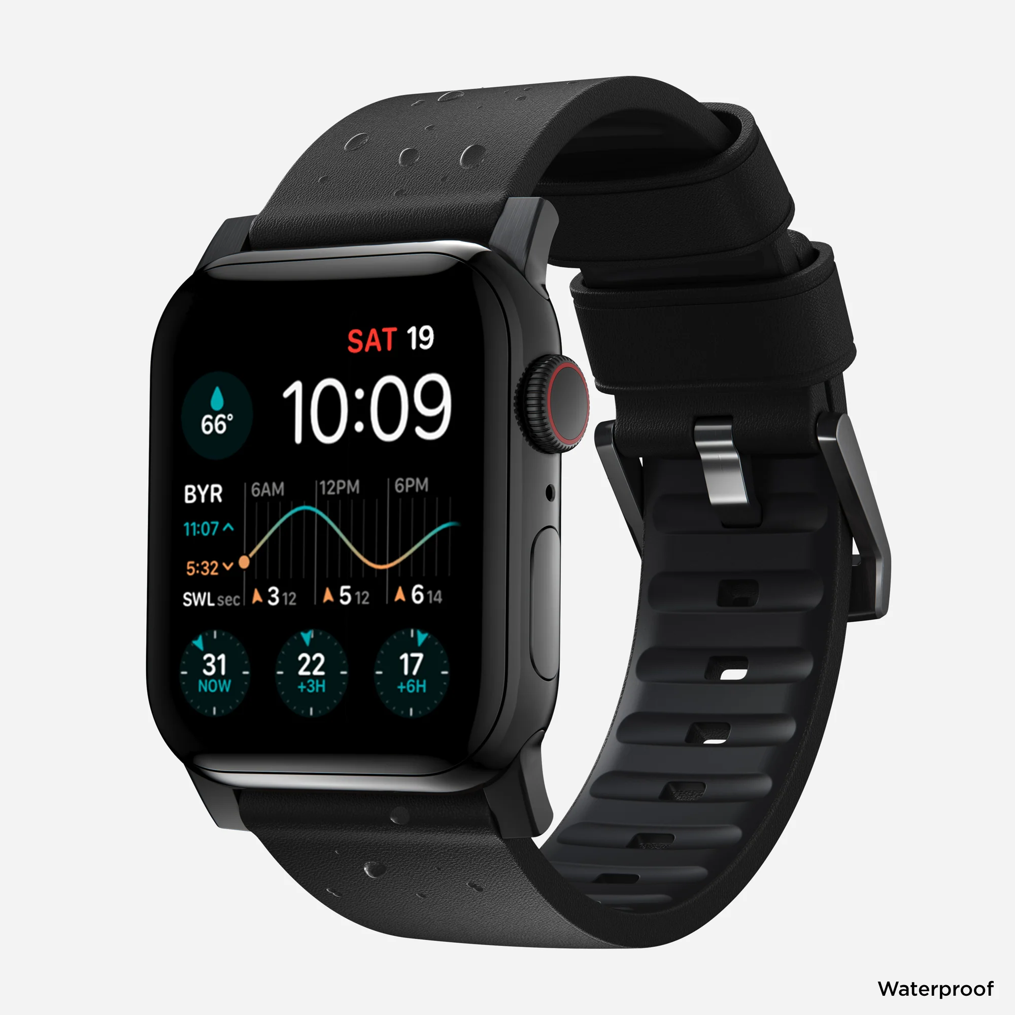 Ремешок Nomad Active Band Pro Black Hardware 46mm/49mm - Black (NM1A41BNW0)