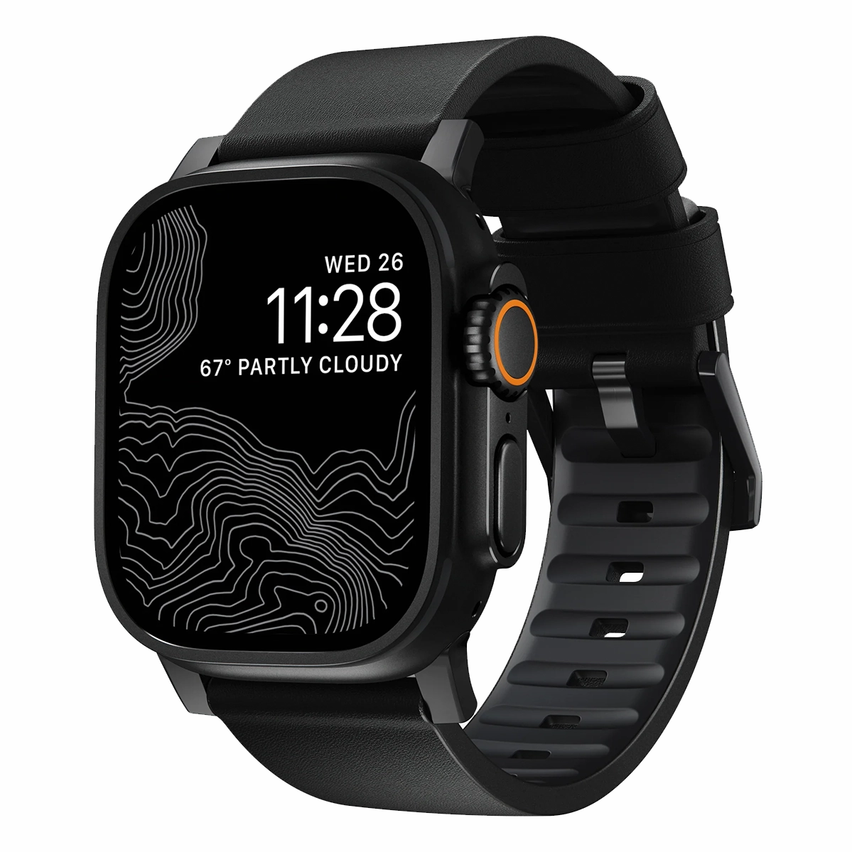 Ремешок Nomad Active Band Pro Black Hardware 46mm/49mm - Black (NM1A41BNW0)