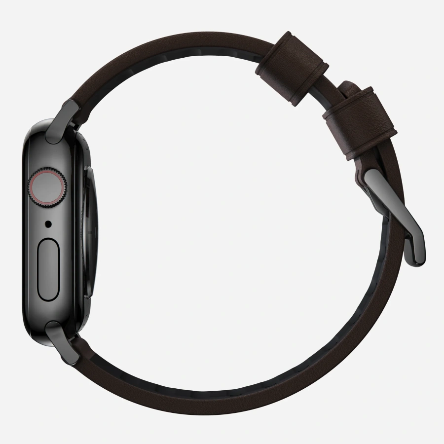 Ремінець Nomad Active Band Pro Black Hardware 46mm/49mm - Classic Brown (NM1A4MBNW0)