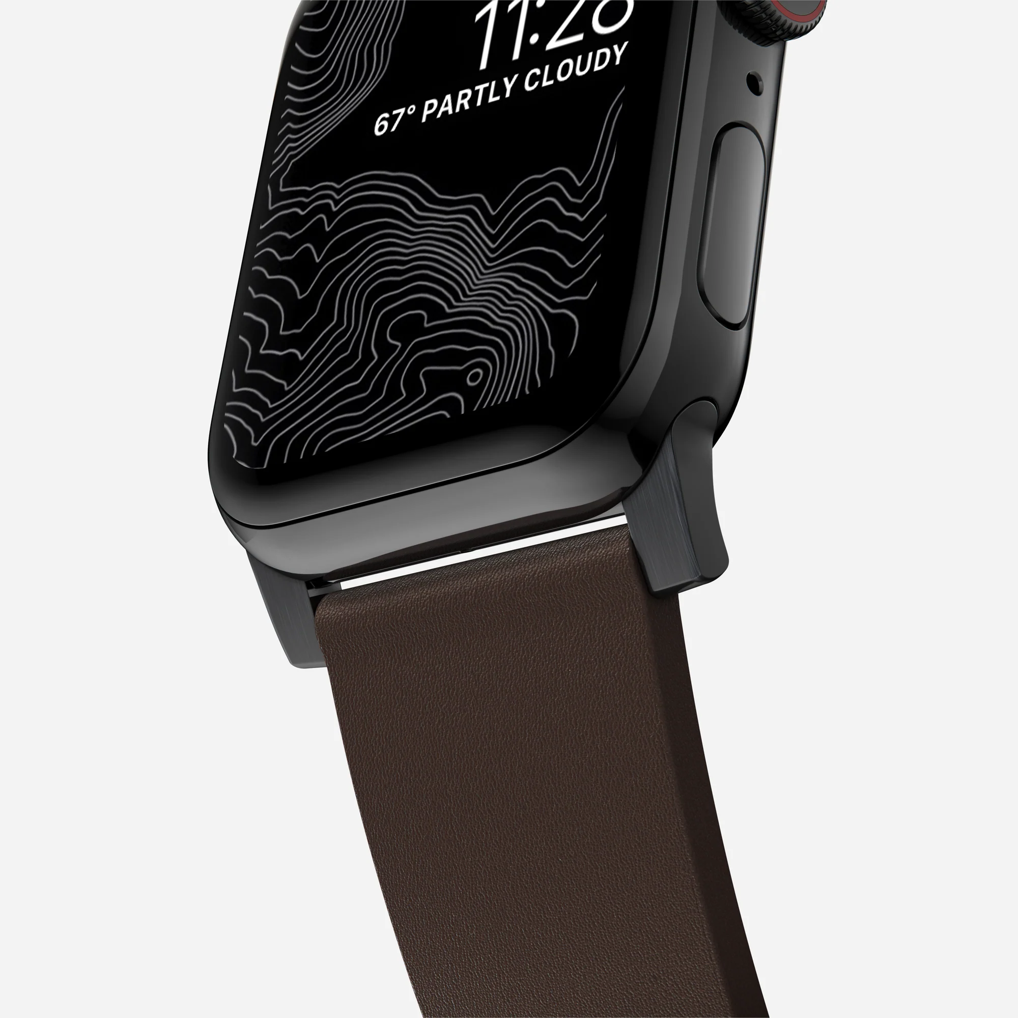 Ремешок Nomad Active Band Pro Black Hardware 46mm/49mm - Classic Brown (NM1A4MBNW0)