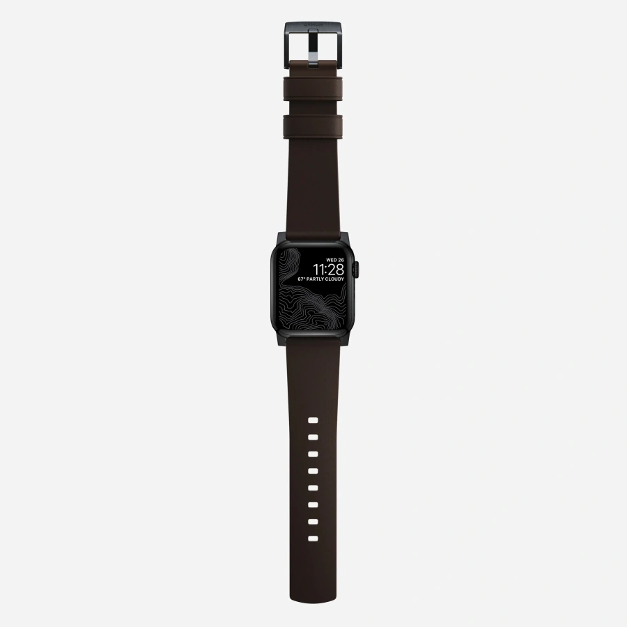 Ремінець Nomad Active Band Pro Black Hardware 46mm/49mm - Classic Brown (NM1A4MBNW0)