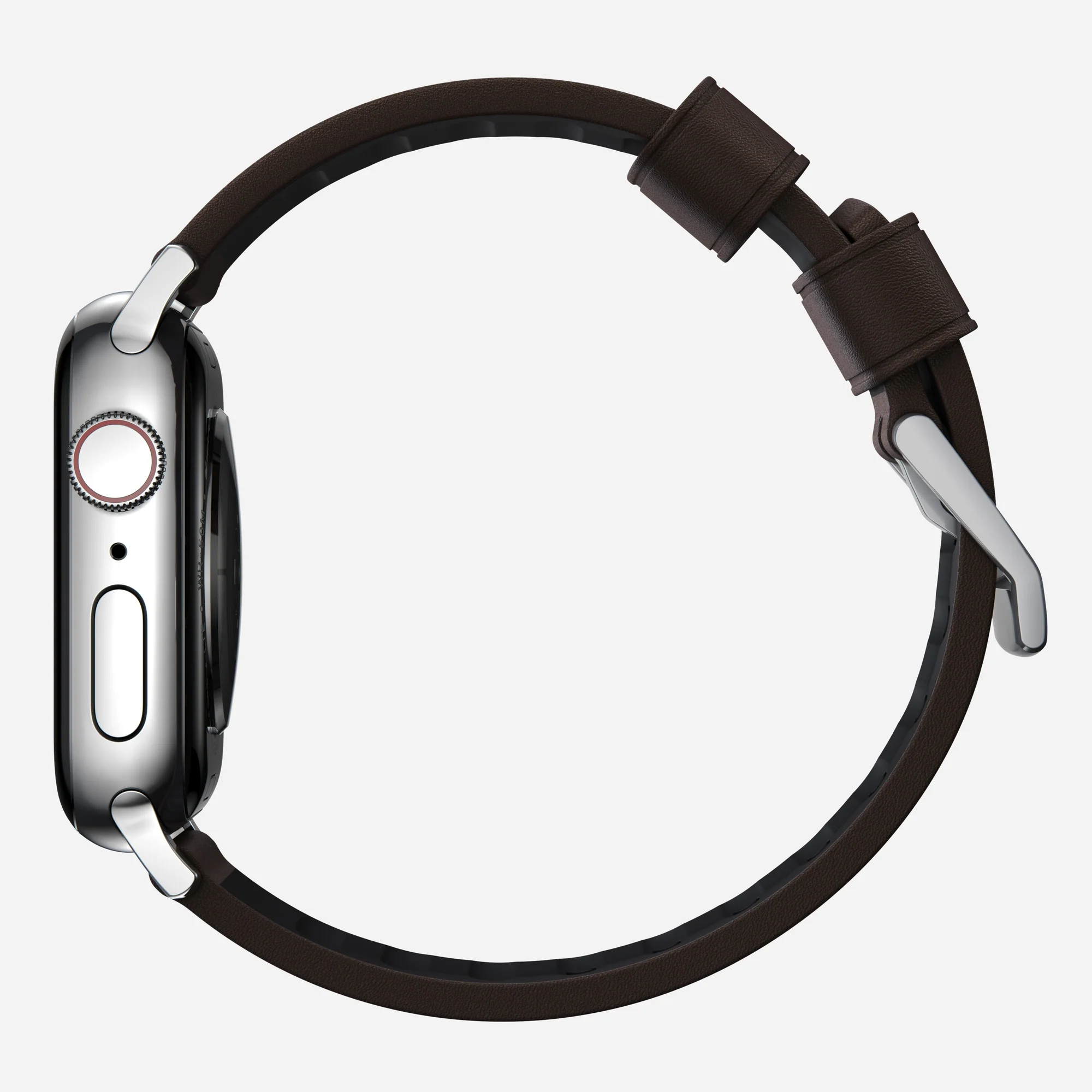 Ремешок Nomad Active Band Pro Silver Hardware 46mm/49mm - Classic Brown (NM1A4MSNW0)