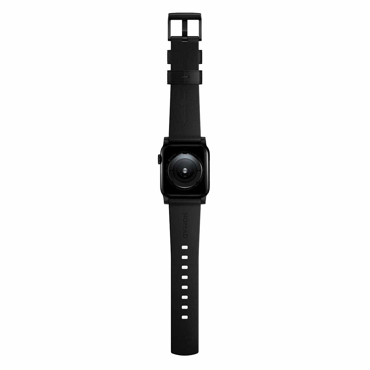 Ремінець Nomad Modern Leather Band Black Hardware 46mm/49mm - Black (NM01198185)
