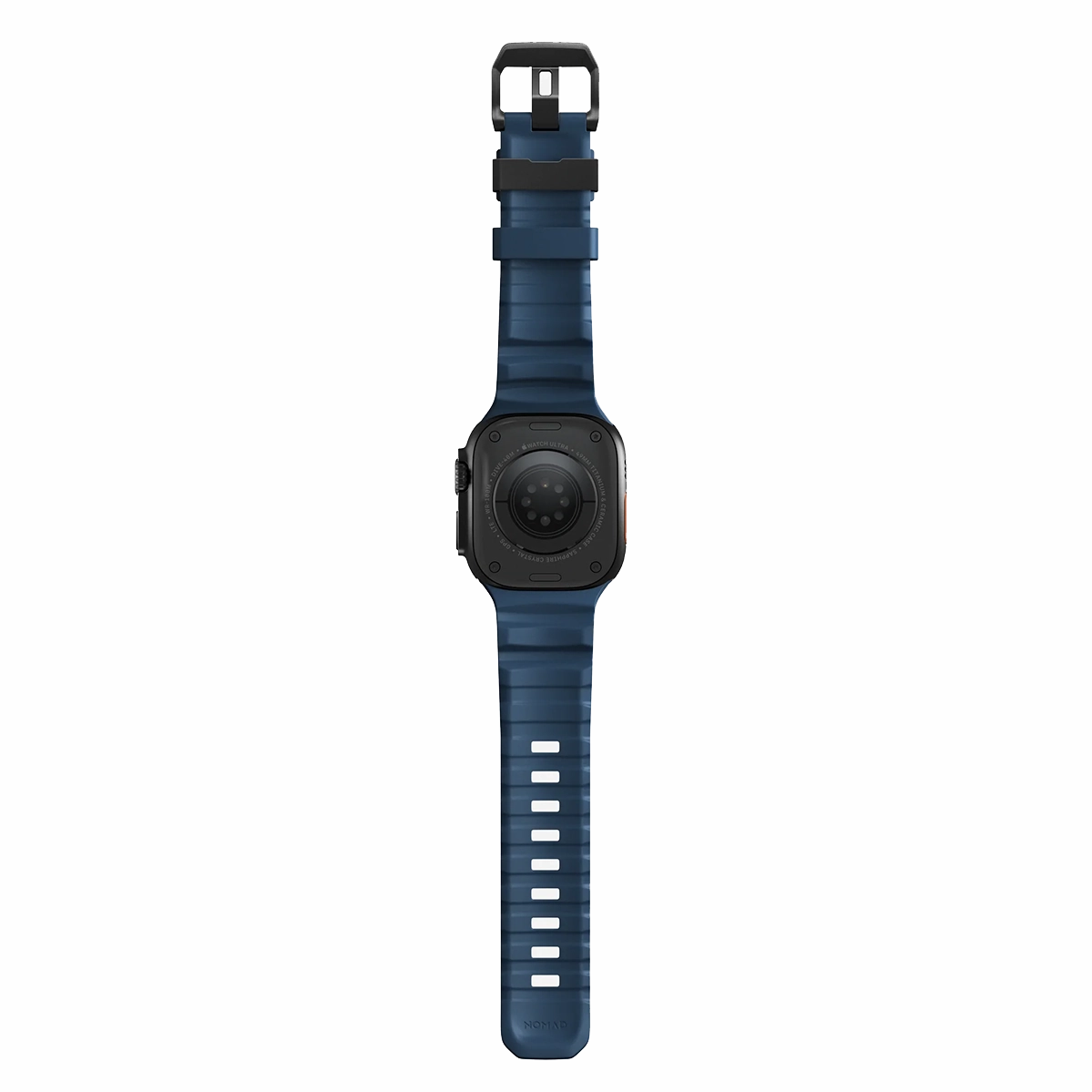 Ремешок Nomad Rocky Point Band Black Titanium Hardware 46mm/49mm - Atlantic (NM014827858)