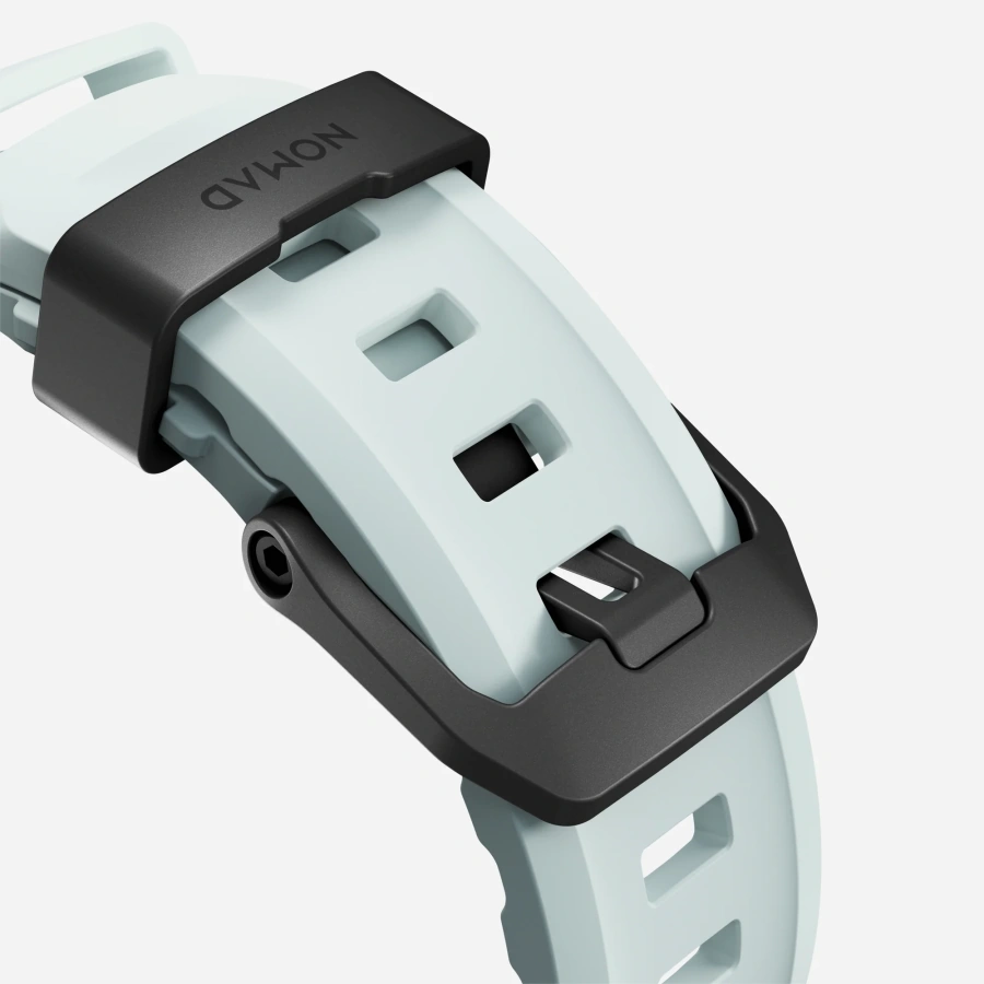 Ремінець Nomad Rocky Point Band Black Titanium Hardware 46mm/49mm - Icy Blue Glow (NM014445858)