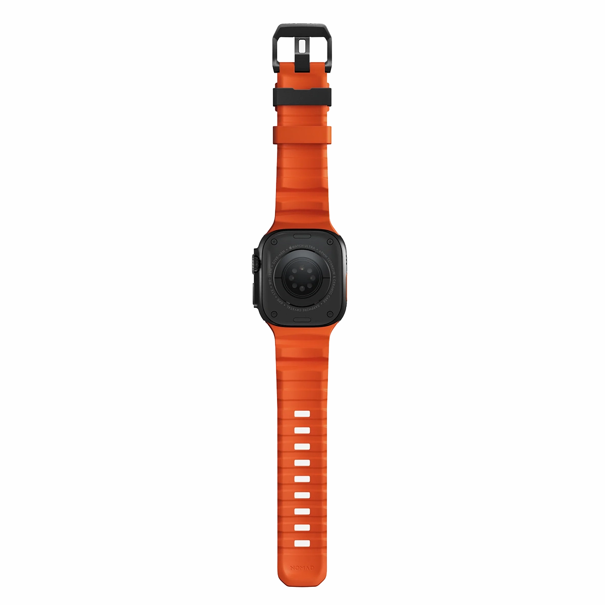 Ремешок Nomad Rocky Point Band Black Titanium Hardware 46mm/49mm - Magma (NM014865858)