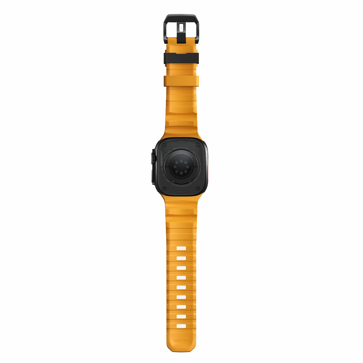 Ремешок Nomad Rocky Point Band Black Titanium Hardware 46mm/49mm - Sol (NM014810858)