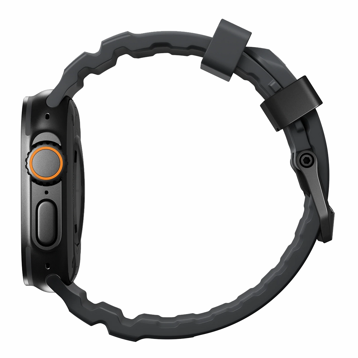 Ремешок Nomad Rocky Point Band Black Titanium Hardware 46mm/49mm - Storm (NM014803858)