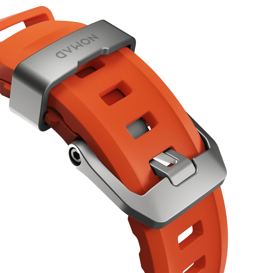 Ремінець Nomad Rocky Point Band Natural Titanium Hardware 46mm/49mm - Magma (NM014872858)