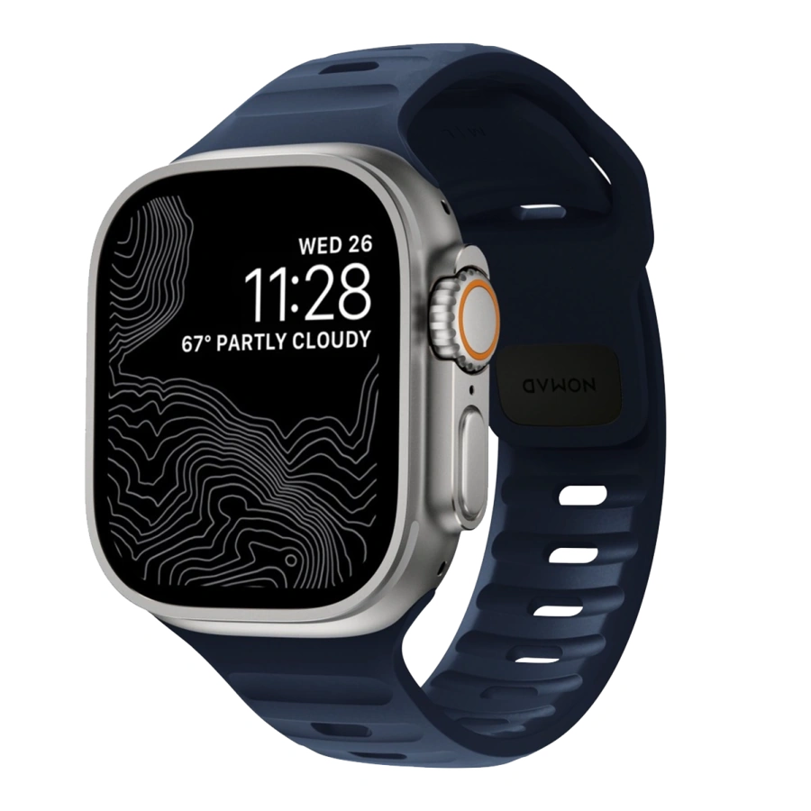 Ремінець NOMAD Sport Band для Apple Watch 42/44/45/46/49mm - Atlantic Blue (NM01219385)