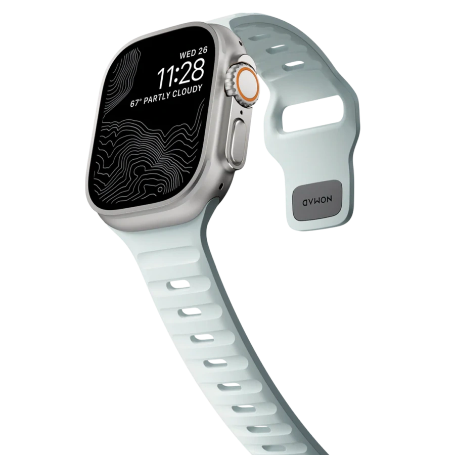 Ремінець NOMAD Sport Band для Apple Watch 42/44/45/46/49mm - Icy Blue Glow (NM01123385)