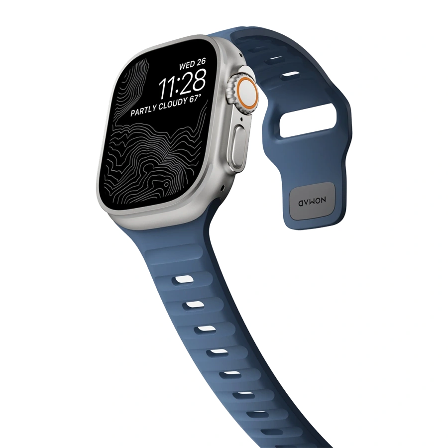 Ремінець NOMAD Sport Band для Apple Watch 42/44/45/46/49mm - Naval Blue (NM014919858)