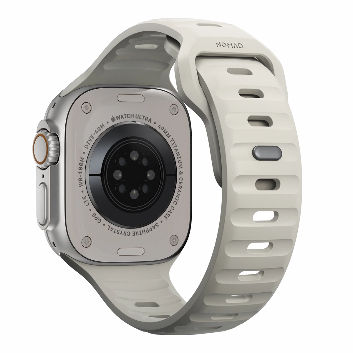 Ремінець NOMAD Sport Band для Apple Watch 42/44/45/46/49mm - Stone (NM014896858)