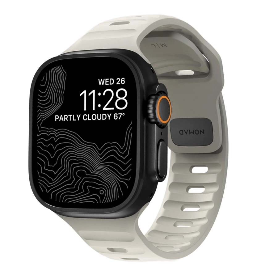Ремінець NOMAD Sport Band для Apple Watch 42/44/45/46/49mm - Stone (NM014896858)