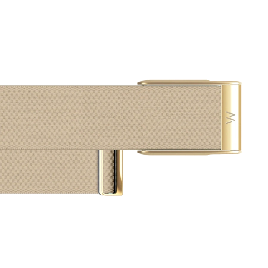 Ремінець WHOOP SuperKnit Luxe Band | Dune with Gold для WHOOP MG (810114362563)